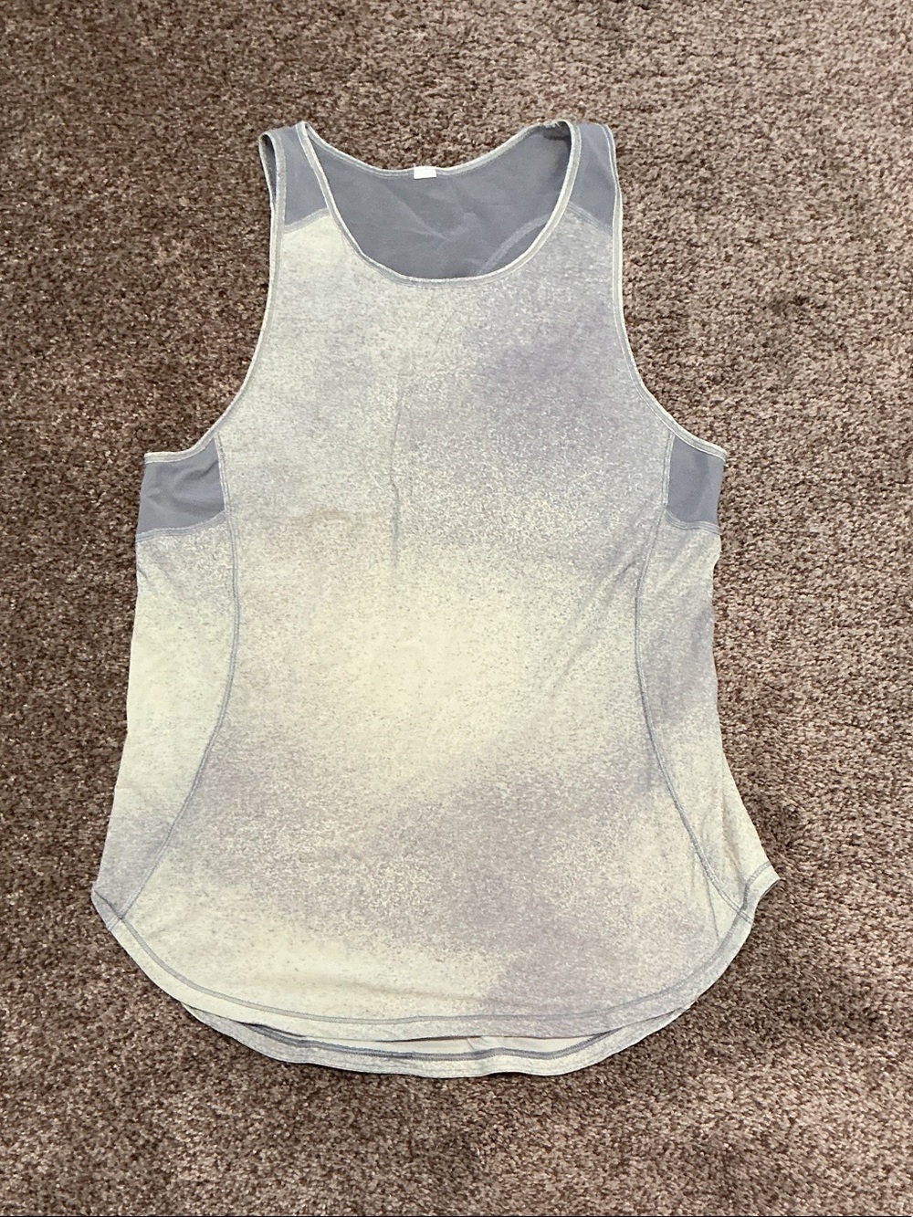 lululemon athletica Women's Gradient Heather Gray Tank Top